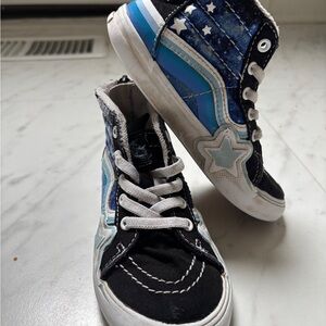 Vans Toddler High-Top Sneakers with Star Design